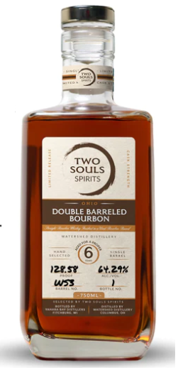 Two Souls Spirits Straight Bourbon Whisky