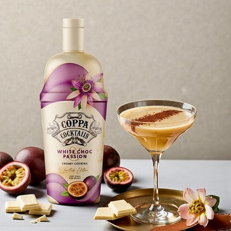 Coppa | White Choc & Passion | Creamy RTD Cocktail | 700ML at CaskCartel.com