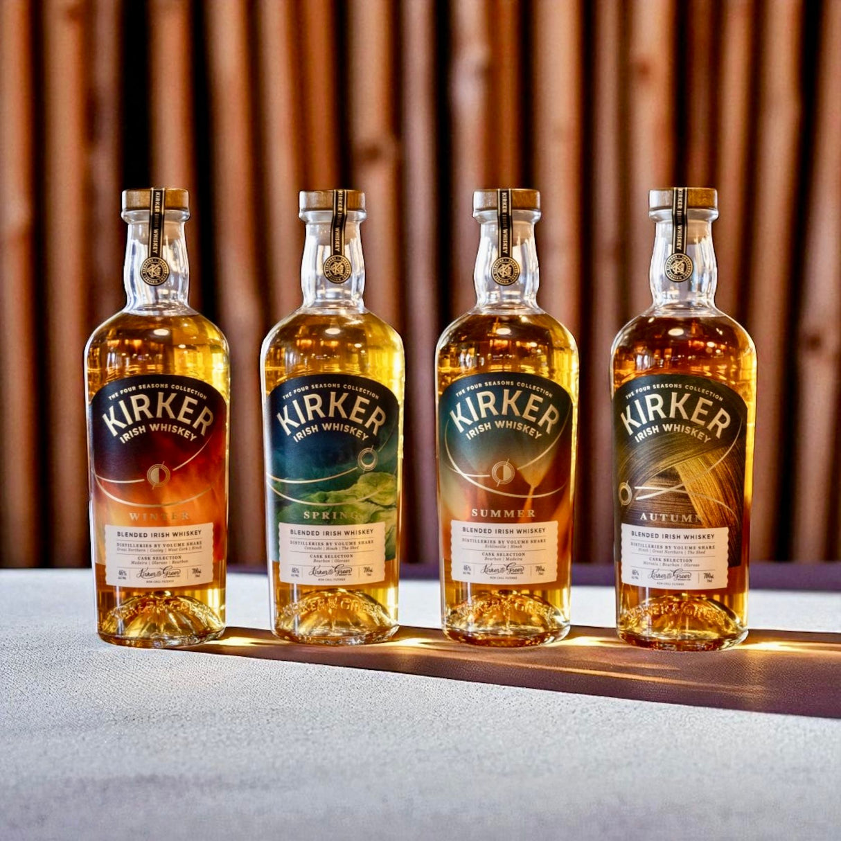 Kirker | Four Seasons Irish Whiskey Collection | (4)*700ML at CaskCartel.com 2