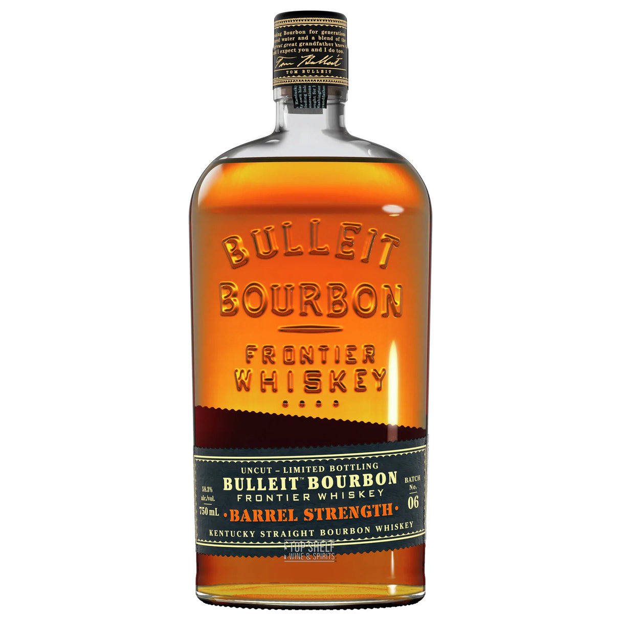 Bulleit Bourbon Barrel Strength Batch #6 Kentucky Straight Bourbon Whiskey at CaskCartel.com