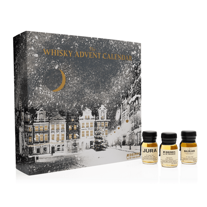 The Whisky Advent Calendar | White Christmas | 2023 (24 Mini Bottles) | by Drinks By The Dram