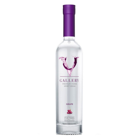 V Gallery Grape Flavoured Vodka | 500ML at CaskCartel.com