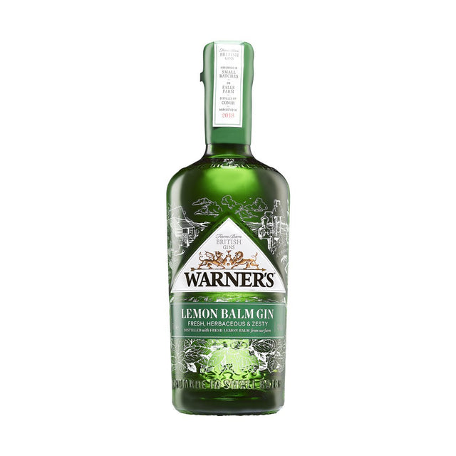 Warner's Lemon Balm Flavoured Gin | 700ML at CaskCartel.com
