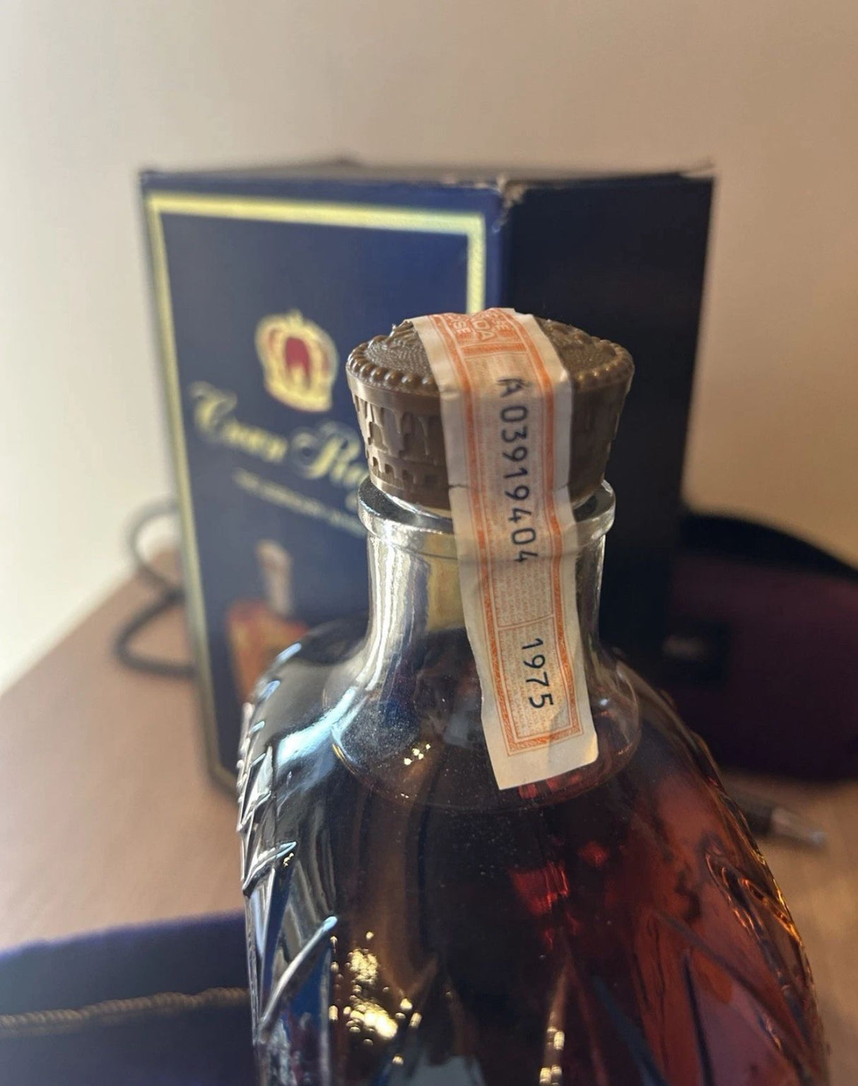 Crown Royal 1975 Blended Canadian Whisky