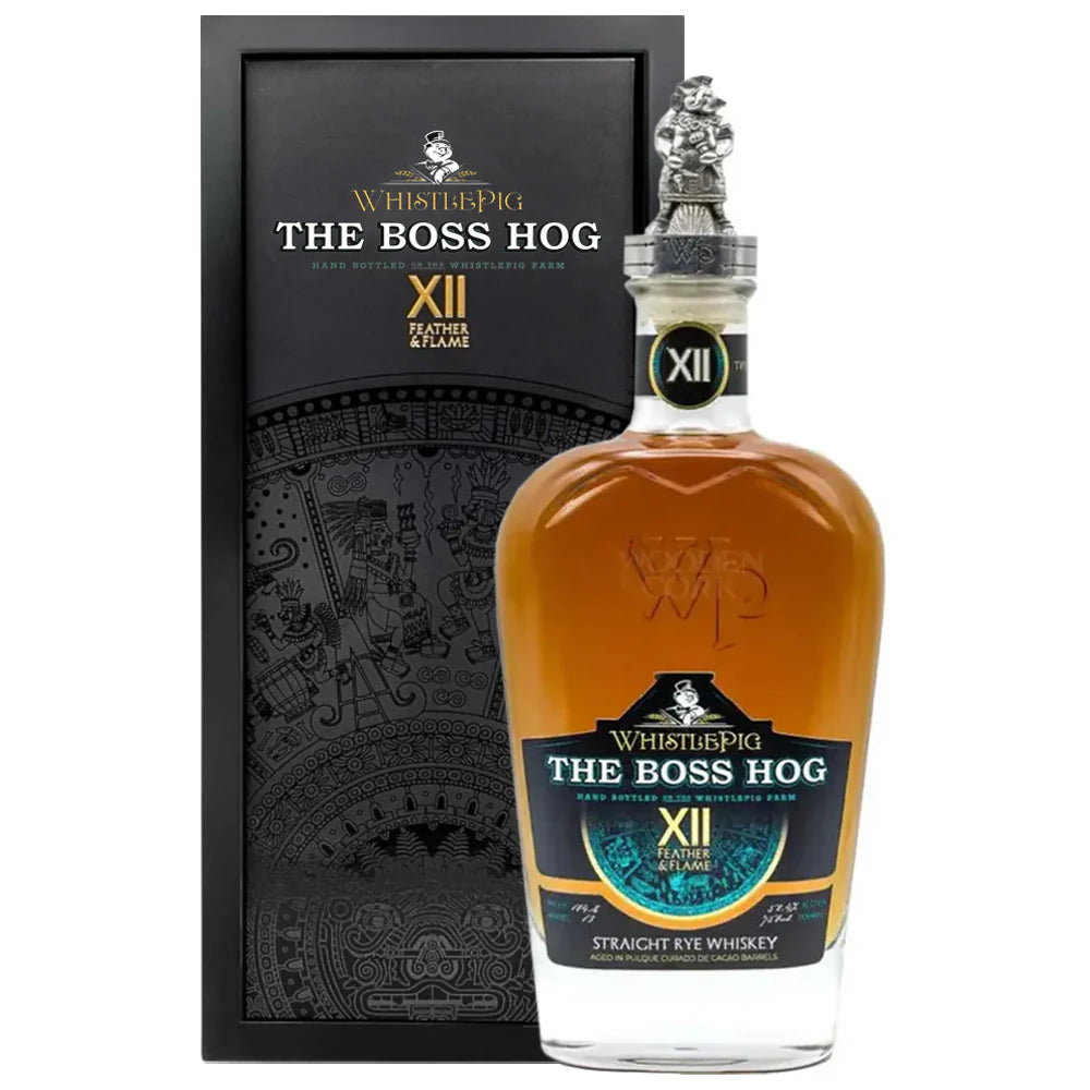 WhistlePig Boss Hog XII 'Feather & Flame' Straight Rye Whiskey at CaskCartel.com