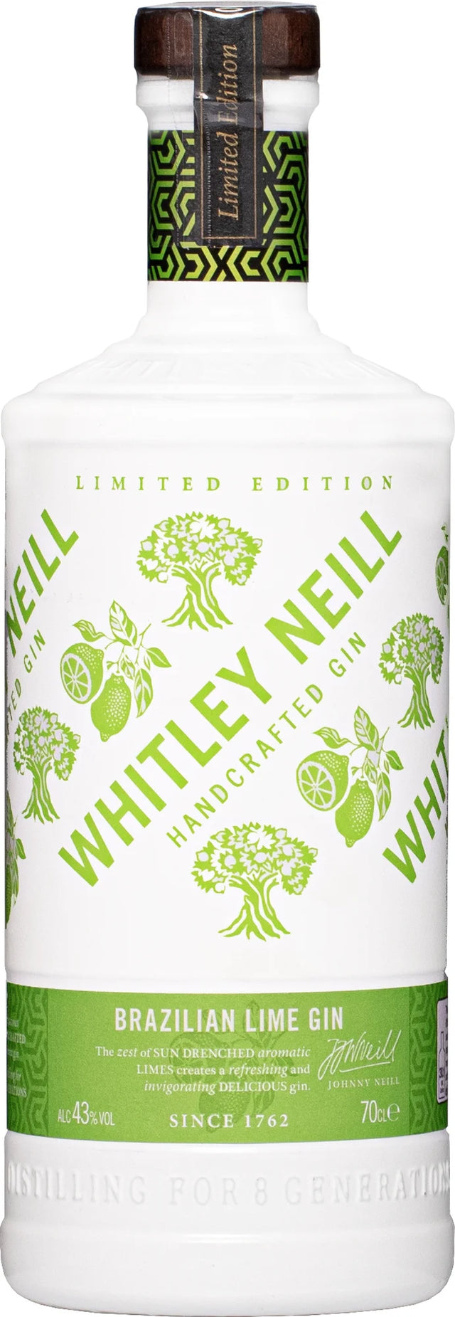 Whitley Neill Brazilian Lime Flavoured Gin | 700ML at CaskCartel.com