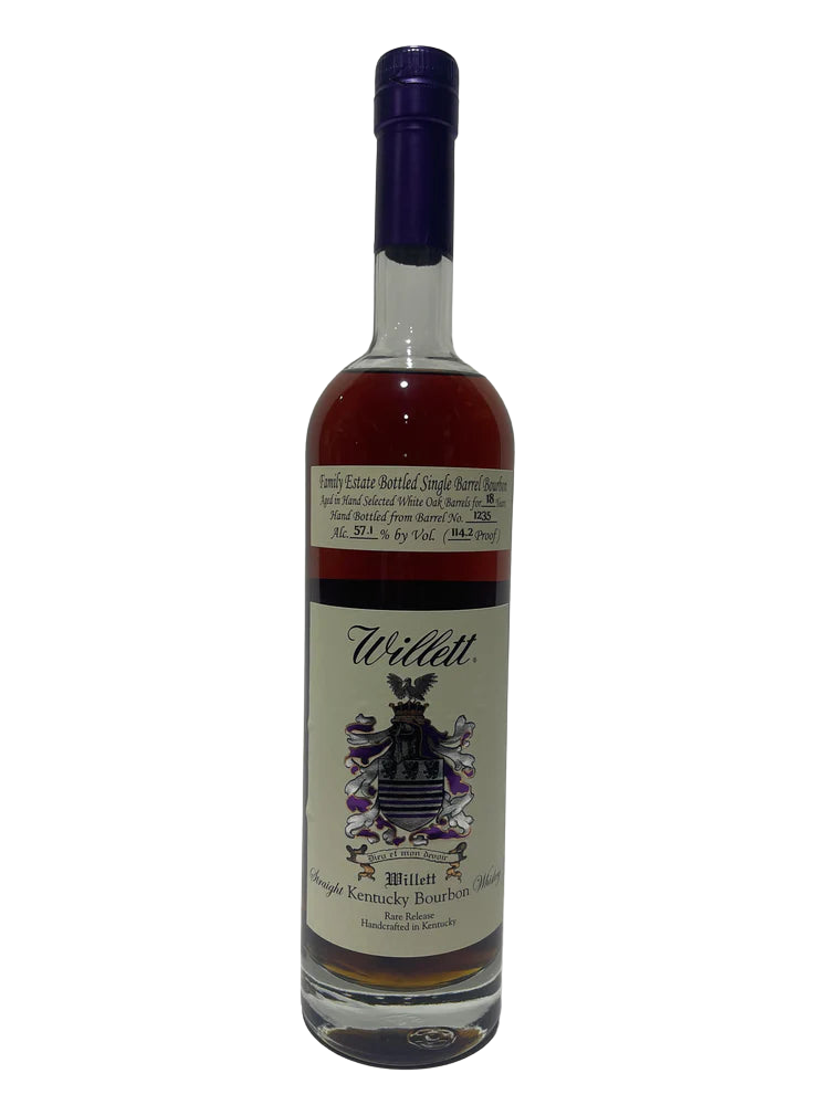 Willett Family Estate Bottled Single Barrel 18 Year Old Barrel No. 1235 Kentucky Straight Bourbon Whiskey | 700ML at CaskCartel.com