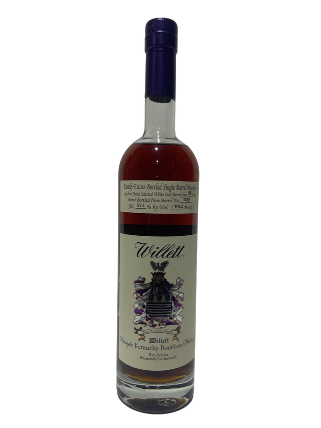 Willett Family Estate Bottled Single Barrel 18 Year Old Barrel No. 1235 Kentucky Straight Bourbon Whiskey | 700ML at CaskCartel.com