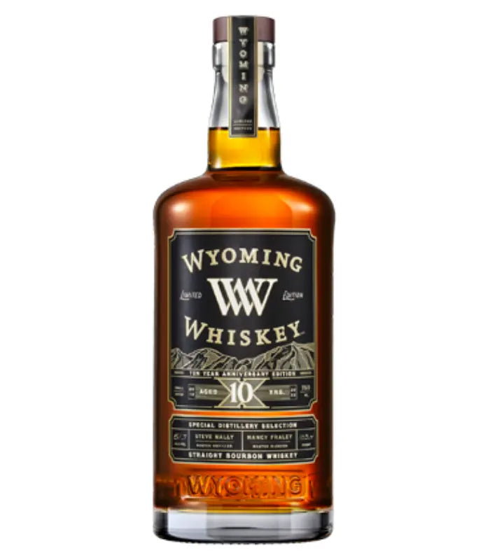 Wyoming Whiskey Ten Year Anniversary Edition at CaskCartel.com
