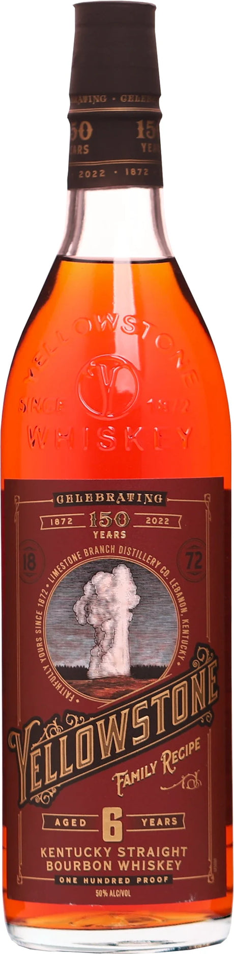 Yellowstone 150 Year Anniversary 6 Year Old Bourbon Whiskey at CaskCartel.com