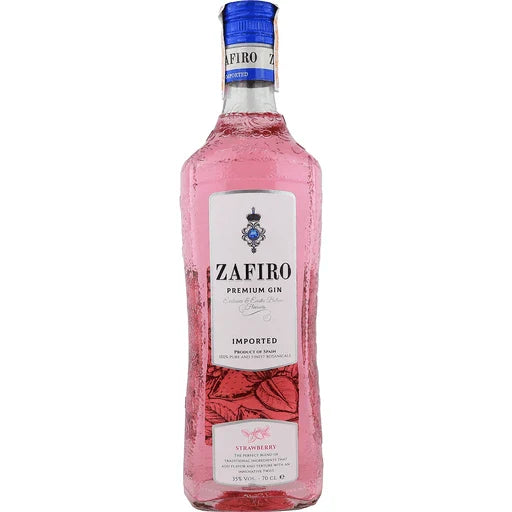 Zafiro Strawberry Gin | 700ML at CaskCartel.com