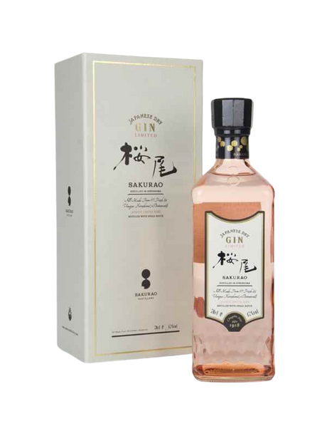 Sakurao Japanese Dry Gin Limited Edition Gin | 700ML at CaskCartel.com