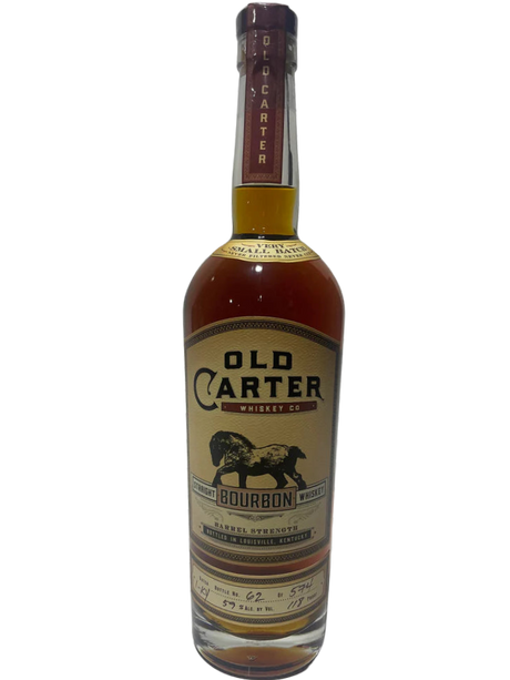 Old Carter Very Small Batch 1-KY Barrel strength Straight Bourbon 118 Proof Bottle 62 of 574 at CaskCartel.com