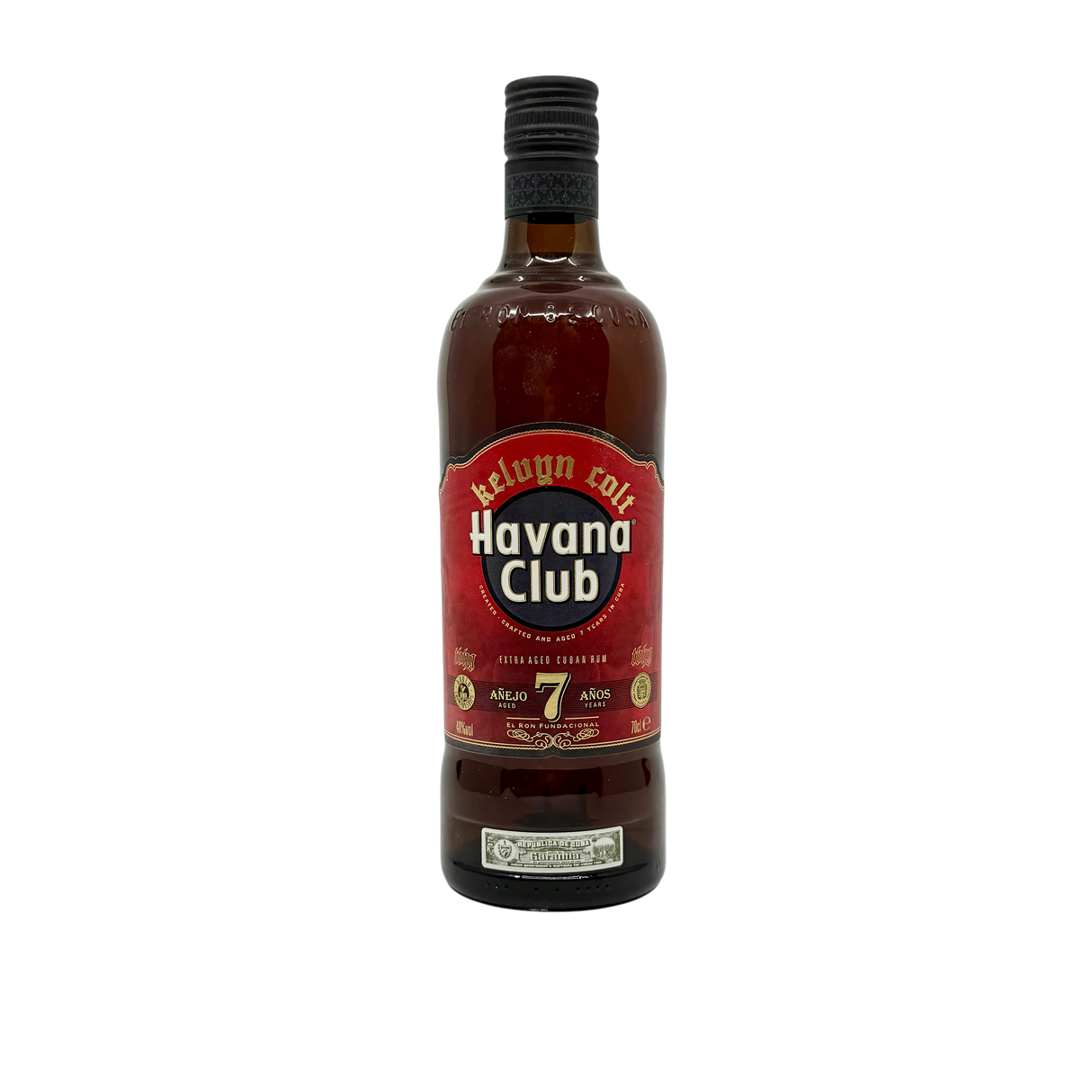 Havana Club x Kelvyn Colt | 7 Year Old | Extra Aged Cuban Rum | 700ML at CaskCartel.com