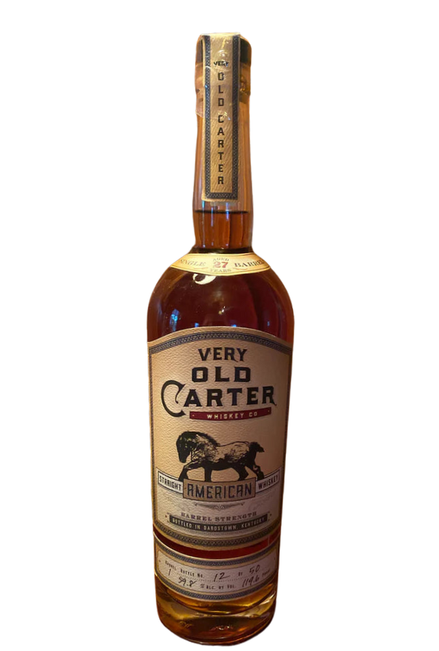 Old Carter Whiskey Co. 27 Year Old Barrel Strength Straight American Whiskey Barrel #1 Bottle 12 of 50 at CaskCartel.com
