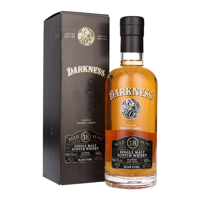 Blair Athol Darkness Oloroso Cask Finish 18 Year Old Whisky | 500ML at CaskCartel.com at CaskCartel.com
