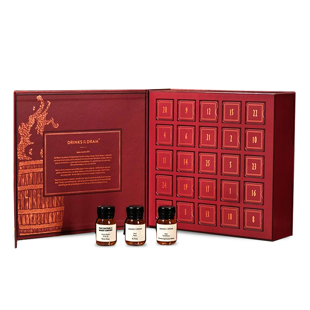 The Bourbon & American Whiskey Advent Calendar 2025 | PREMIUM RESERVE EDITION | Drinks By The Dram | 25-Day at CaskCartel.com 2