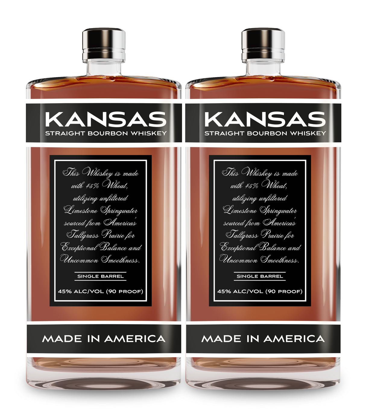 Kansas Straight Bourbon Whiskey | (2) Bottle Bundle at CaskCartel.com