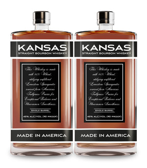 Kansas Straight Bourbon Whiskey | 2X750ML