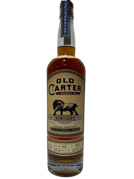 Old Carter Very Small Batch 2-OC Barrel strength Straight Kentucky Whiskey 131.2 Proof Bottle 153 of 712 at CaskCartel.com