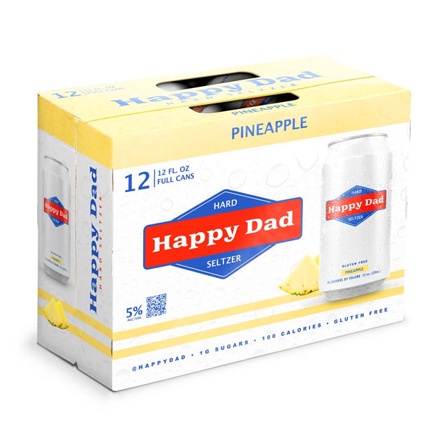 Happy Dad Pineapple Cocktail | 12x355ML at CaskCartel.com