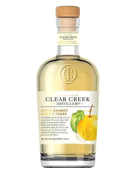 Clear Creek Distillery White Label 2 Year Old Old Apple Brandy | 700ML at CaskCartel.com
