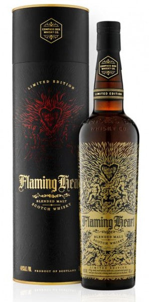 Compass Box | 15th Anniversary Flaming Heart | Blended Malt Scotch Whisky | 2015 Limited Edition at CaskCartel.com