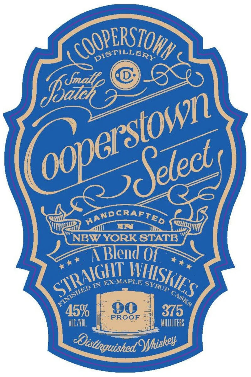 Cooperstown Select Finished in Maple Syrup Casks Straight Bourbon Whiskey at CaskCartel.com