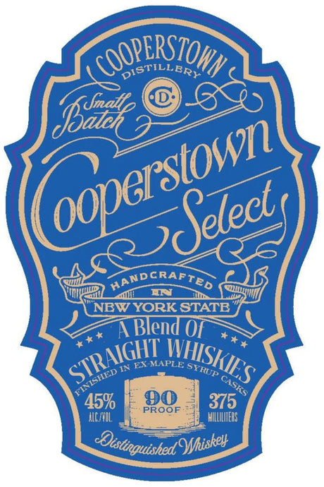 Cooperstown Select Finished in Maple Syrup Casks Straight Bourbon Whiskey at CaskCartel.com