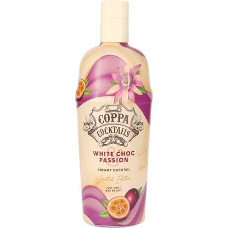 Coppa | White Choc & Passion | Creamy RTD Cocktail | 700ML at CaskCartel.com