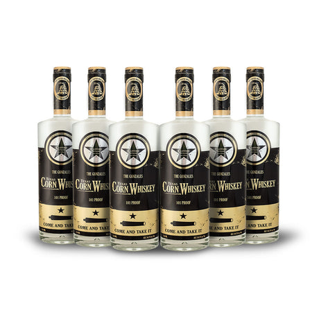 Clifford Distilling | The Gonzales: Texas Corn Whiskey (6) Bottle Bundle at CaskCartel.com