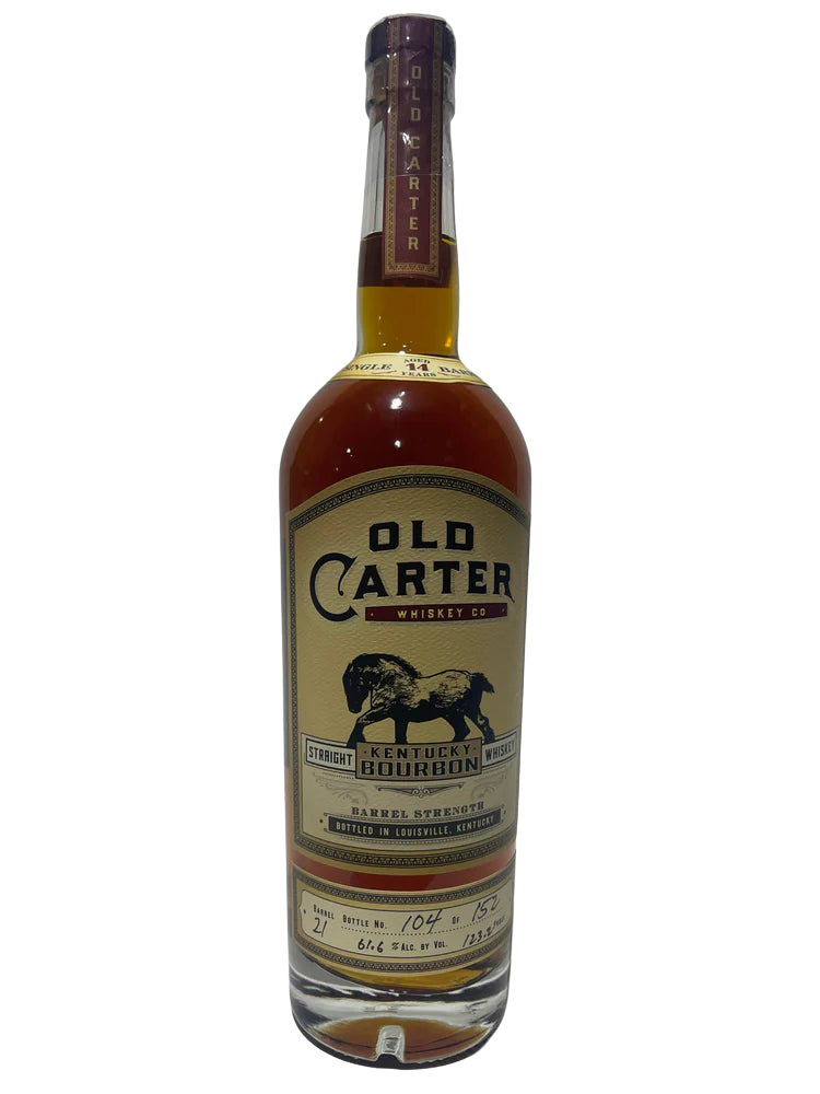 Old Carter 14 Year Old Single Barrel Straight Kentucky Bourbon 123.2 Proof Barrel #21 at CaskCartel.com