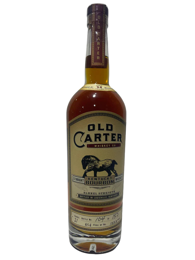 Old Carter 14 Year Old Single Barrel Straight Kentucky Bourbon 123.2 Proof Barrel #21 at CaskCartel.com