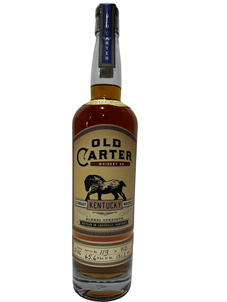 Old Carter Very Small Batch 2-OC Barrel strength Straight Kentucky Whiskey 131.2 Proof Bottle 113 of 712 at CaskCartel.com