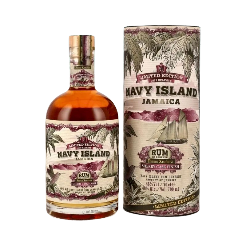 Navy Island | XO Reserve | PX Sherry Cask Finish Jamaican Rum | 2025 Limited Edition | 700ML at CaskCartel.com