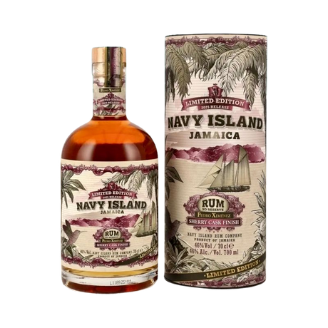Navy Island | XO Reserve | PX Sherry Cask Finish Jamaican Rum | 2025 Limited Edition | 700ML at CaskCartel.com