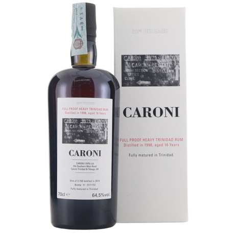 Caroni 1998 Velier 16 Year Old Full Proof Heavy | 700ML at CaskCartel.com