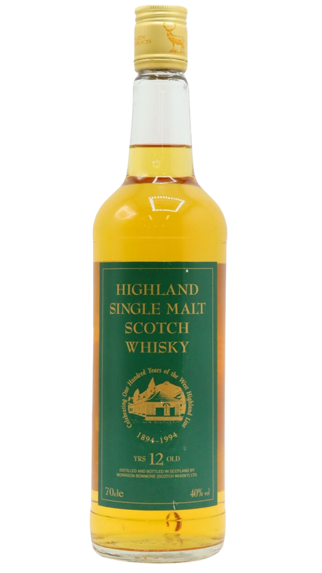 Glen Garioch 100 Years of The West Highland Line 1894-1994 12 Year Old Whisky | 700ML at CaskCartel.com