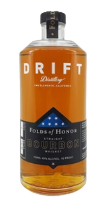Drift Distillery Folds of Honor Bourbon Whiskey at CaskCartel.com