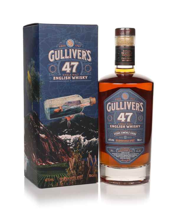 Whisky inglés de pura malta Gulliver's 47 PX Sherry Cask