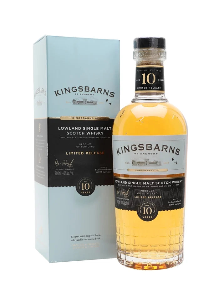 Kingsbarns 10 Year Old Limited Release Lowland Single Malt Scotch Whisky | 700ML at CaskCartel.com