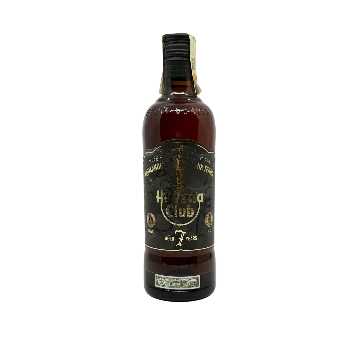 Havana Club x Yzomandias Nik Tendo | 7 Year Old | Cuban Rum | 700ML at CaskCartel.com
