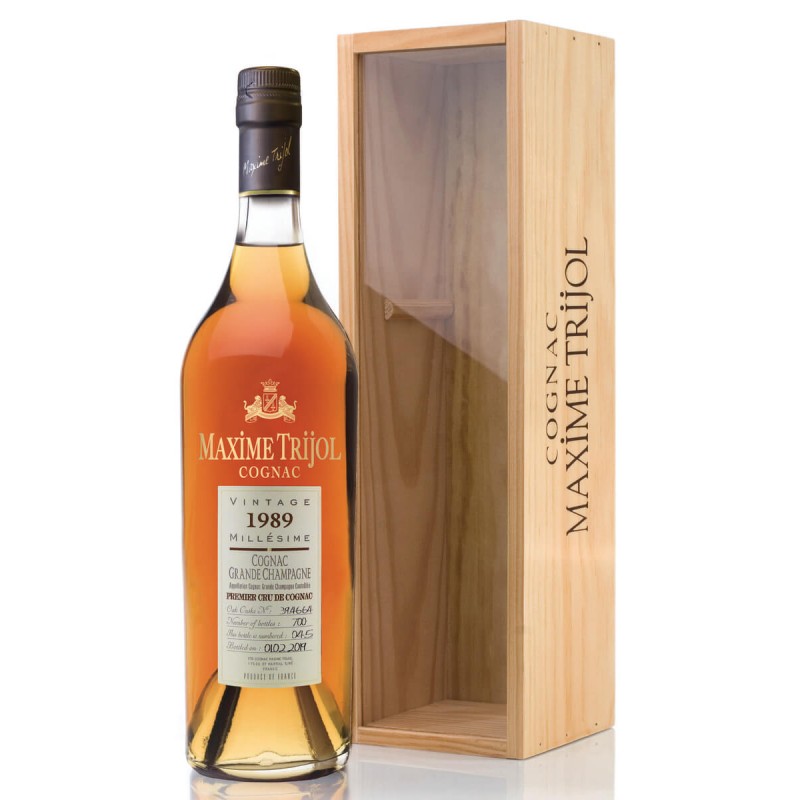 1989 | Maxime Trijol | Grande Champagne Cognac | 700ML at CaskCartel.com
