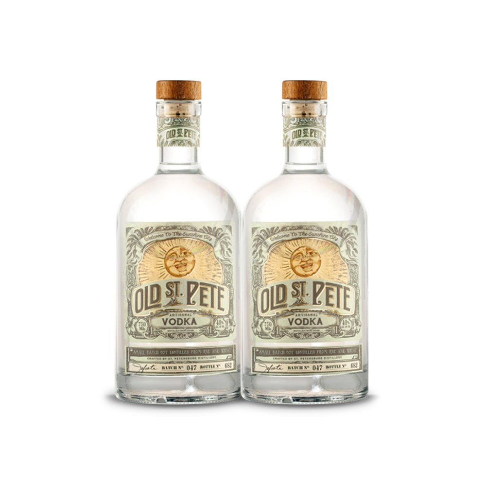 [BUY] Old St. Pete Artisanal Vodka (2) Bottle Bundle (RECOMMENDED) at CaskCartel.com