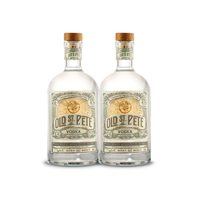[BUY] Old St. Pete Artisanal Vodka (2) Bottle Bundle (RECOMMENDED) at CaskCartel.com