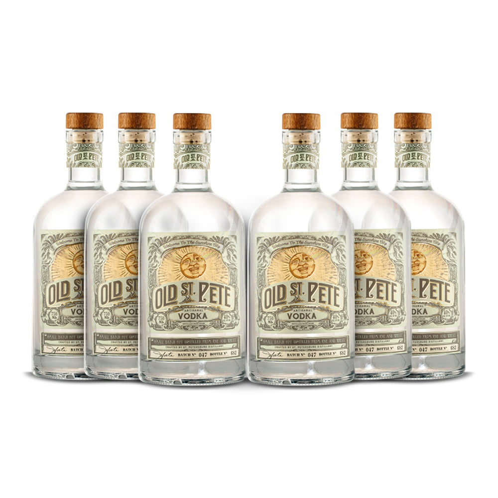 [BUY] Old St. Pete Artisanal Vodka (6) Bottle Bundle (RECOMMENDED) at CaskCartel.com