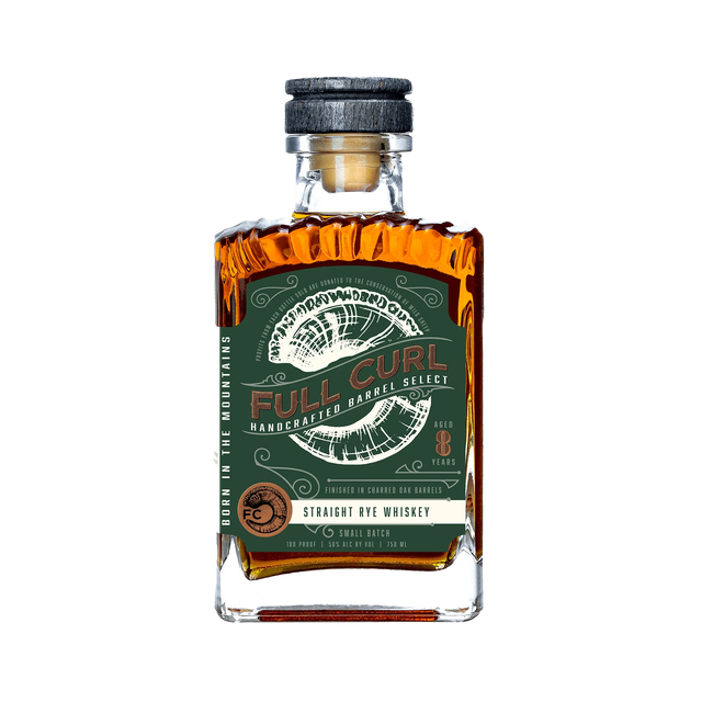 Full Curl 8 Year Old Straight Rye Whiskey at CaskCartel.com