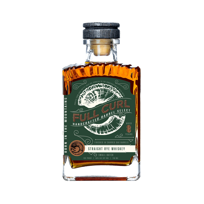Full Curl 8 Year Old Straight Rye Whiskey