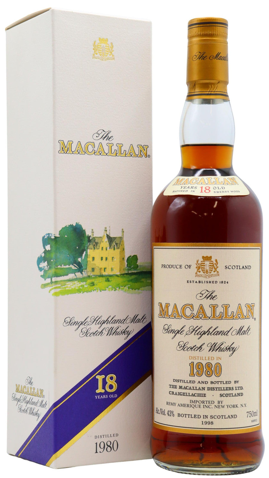 BUY] Macallan 18 Year Old (D.1980, B.1998) Sherry Wood Scotch