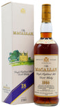 Macallan 18 Year Old (D.1980, B.1998) Sherry Wood Scotch Whisky at CaskCartel.com